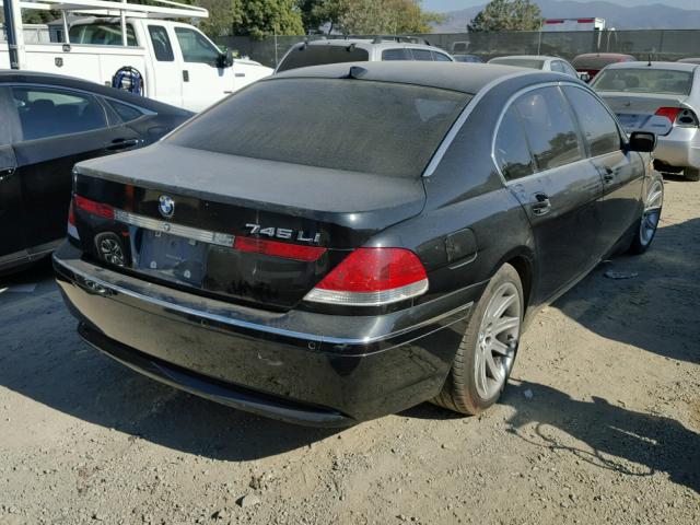 WBAGN63492DR00762 - 2002 BMW 745 LI BLACK photo 4