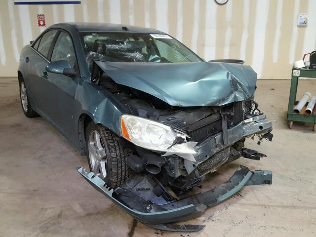 1G2ZJ57K994249061 - 2009 PONTIAC G6 TEAL photo 1