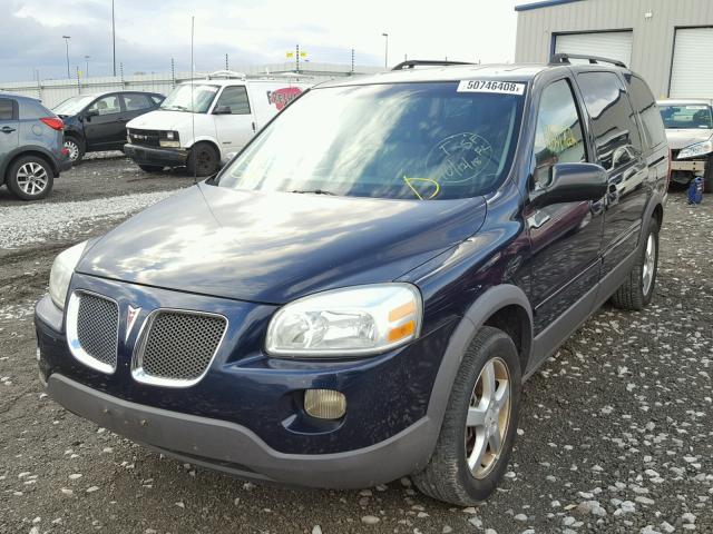 1GMDV33L25D235389 - 2005 PONTIAC MONTANA SV BLUE photo 2