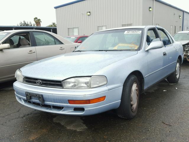 JT2VK12E7N0018848 - 1992 TOYOTA CAMRY LE BLUE photo 2