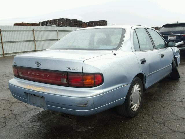 JT2VK12E7N0018848 - 1992 TOYOTA CAMRY LE BLUE photo 4