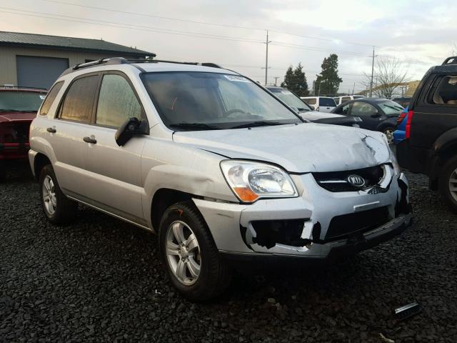 KNDJF724697573596 - 2009 KIA SPORTAGE L SILVER photo 1