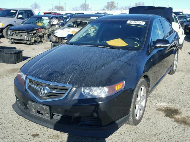 JH4CL96885C031524 - 2005 ACURA TSX BLACK photo 2