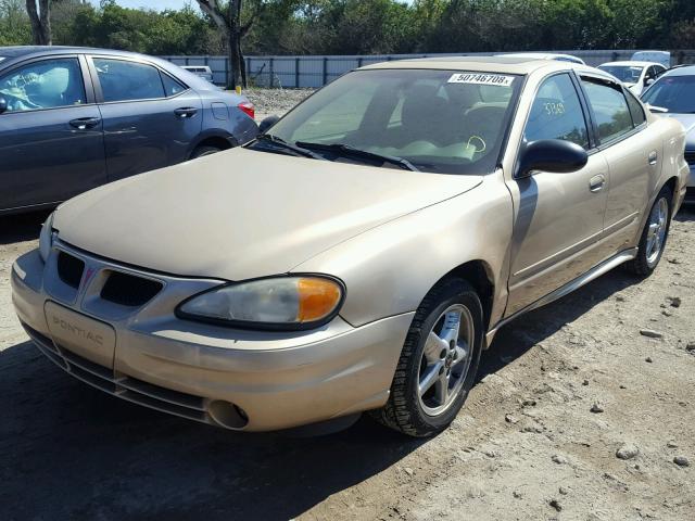1G2NF52F13C167025 - 2003 PONTIAC GRAND AM S GOLD photo 2
