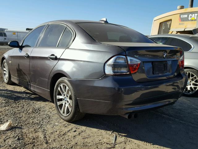 WBAVB135X6KX39531 - 2006 BMW 325 I GRAY photo 3