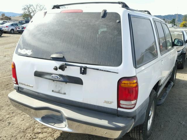 1FMZU73X9YUA80671 - 2000 FORD EXPLORER X WHITE photo 4