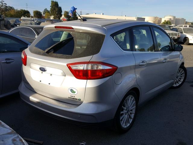 1FADP5BU8DL528244 - 2013 FORD C-MAX SEL SILVER photo 4