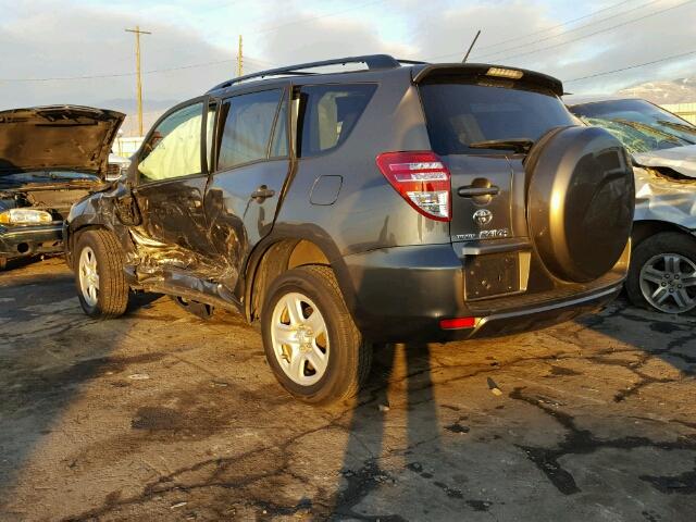 2T3BF4DV2BW174140 - 2011 TOYOTA RAV4 GRAY photo 3