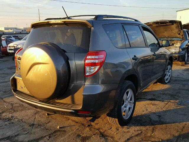 2T3BF4DV2BW174140 - 2011 TOYOTA RAV4 GRAY photo 4