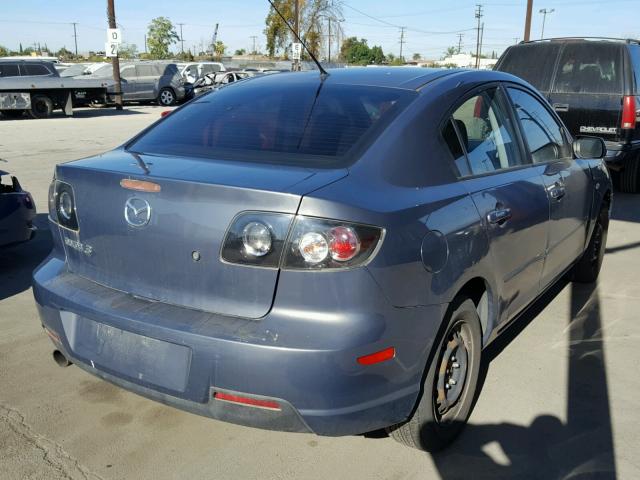 JM1BK32F571735969 - 2007 MAZDA 3 I GRAY photo 4