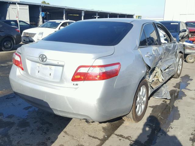 4T4BE46K89R081444 - 2009 TOYOTA CAMRY BASE SILVER photo 4