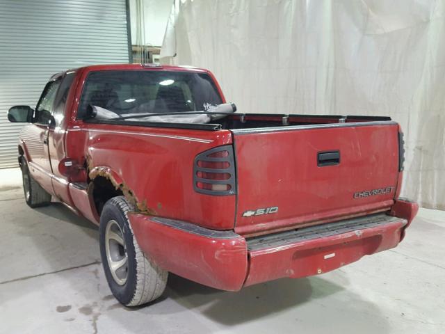 1GCCS1957Y8219126 - 2000 CHEVROLET S TRUCK S1 RED photo 3