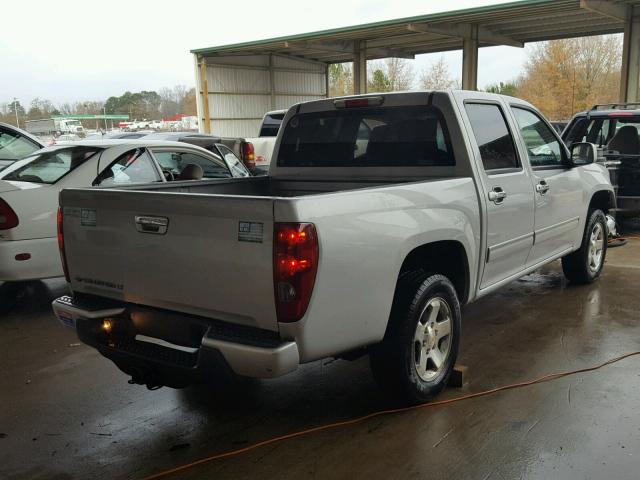 1GCDSCDE7A8108119 - 2010 CHEVROLET COLORADO L GRAY photo 4