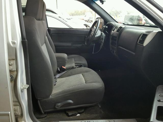 1GCDSCDE7A8108119 - 2010 CHEVROLET COLORADO L GRAY photo 5