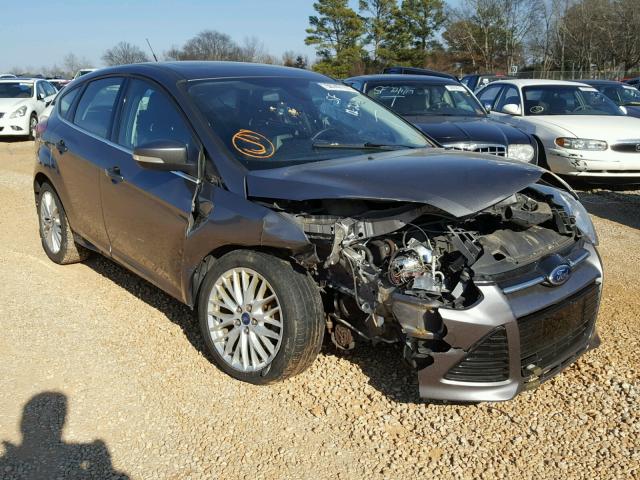 1FAHP3M20CL372023 - 2012 FORD FOCUS SEL GRAY photo 1