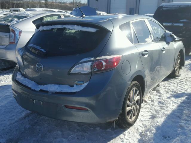 JM1BL1L84C1564952 - 2012 MAZDA 3 I GRAY photo 4