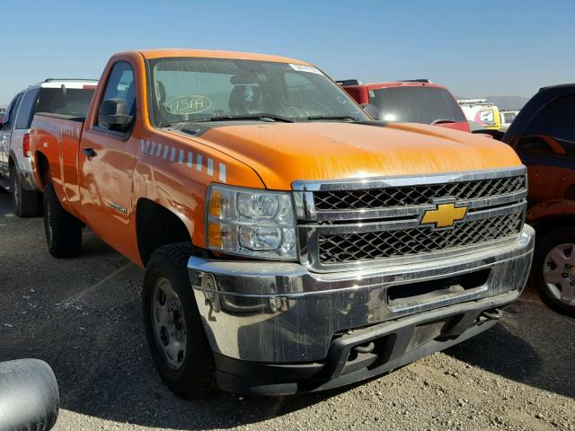 1GC0CVCG9EF155096 - 2014 CHEVROLET SILVERADO ORANGE photo 1