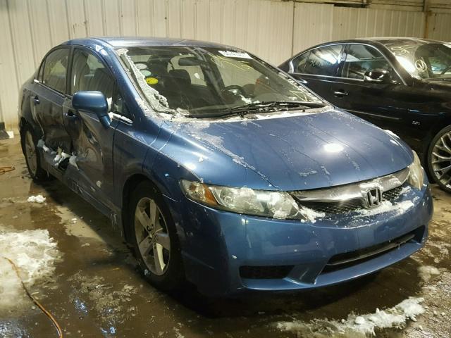 19XFA1F68AE065177 - 2010 HONDA CIVIC BLUE photo 1