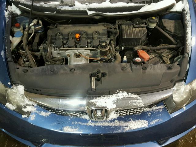 19XFA1F68AE065177 - 2010 HONDA CIVIC BLUE photo 7