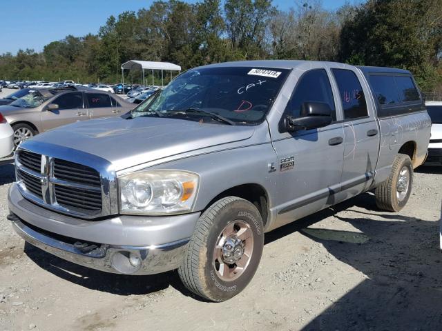 3D7KR28C17G745683 - 2007 DODGE RAM 2500 S Արծաթագույն լուսանկար 2