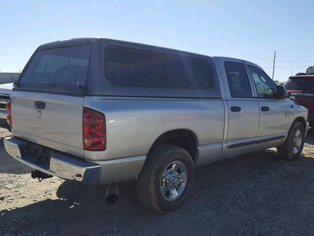3D7KR28C17G745683 - 2007 DODGE RAM 2500 S Արծաթագույն լուսանկար 4