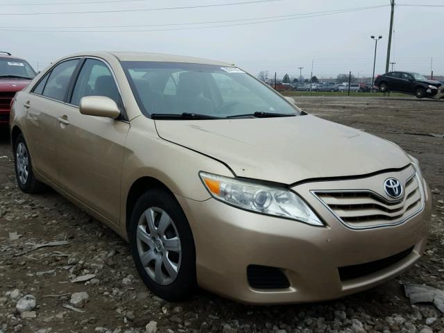 4T1BF3EK5BU662019 - 2011 TOYOTA CAMRY BASE GOLD photo 1