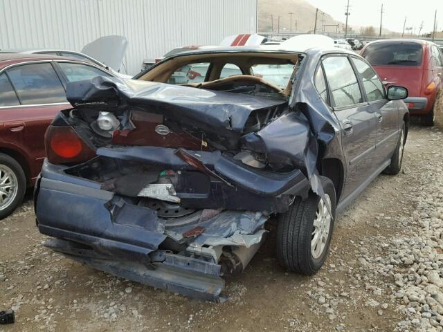 2G1WF55E7Y9117014 - 2000 CHEVROLET IMPALA 蓝色 照片 4