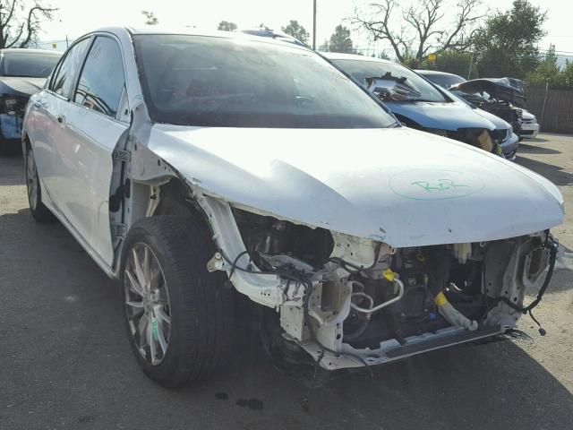 1HGCR2F85FA078662 - 2015 HONDA ACCORD EXL WHITE photo 1