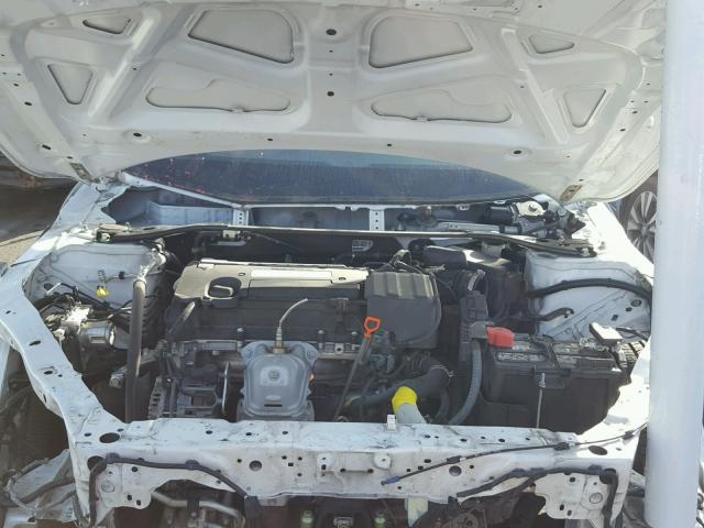 1HGCR2F85FA078662 - 2015 HONDA ACCORD EXL WHITE photo 7