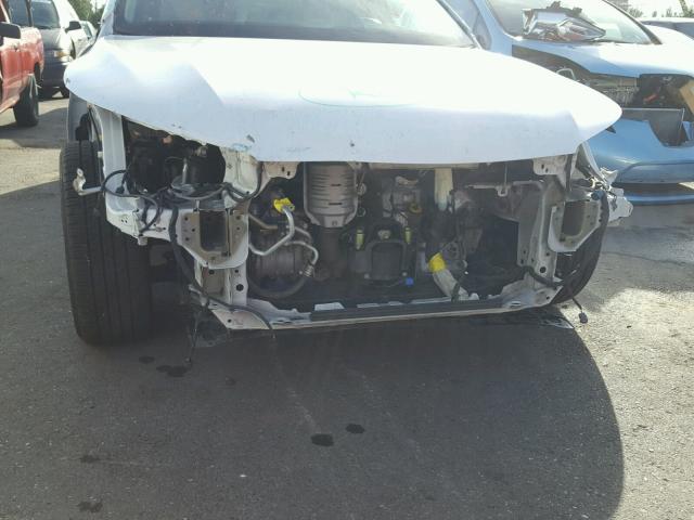 1HGCR2F85FA078662 - 2015 HONDA ACCORD EXL WHITE photo 9