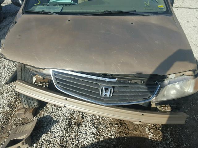 2HKRL1853YH544026 - 2000 HONDA ODYSSEY LX GOLD photo 7