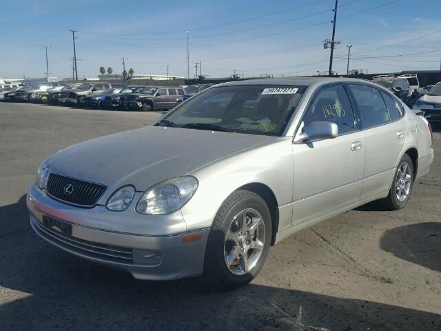 JT8BL69S610006571 - 2001 LEXUS GS 430 SILVER photo 2