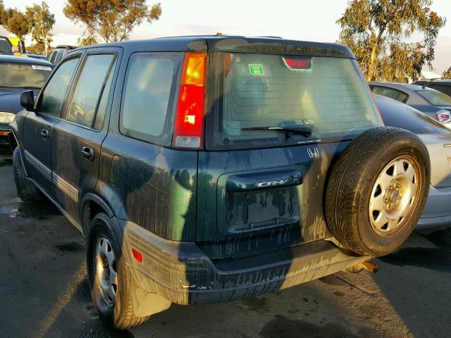 JHLRD1840VC055243 - 1997 HONDA CR-V LX GREEN photo 3