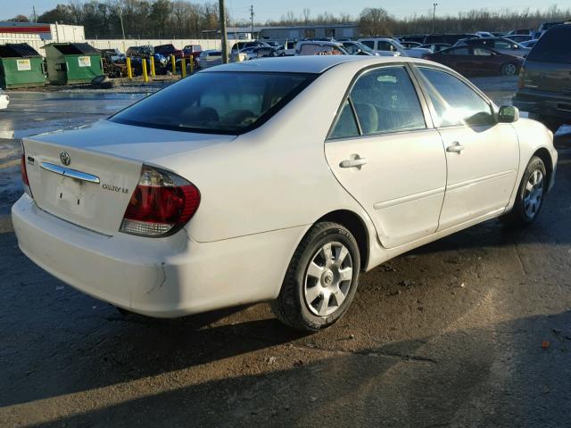 4T1BE32K16U658448 - 2006 TOYOTA CAMRY LE WHITE photo 4