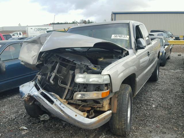 1GCEK19T5XE221836 - 1999 CHEVROLET SILVERADO BEIGE photo 2