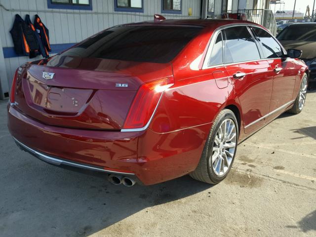 1G6KF5RS6GU165453 - 2016 CADILLAC CT6 PREMIU BURGUNDY photo 4