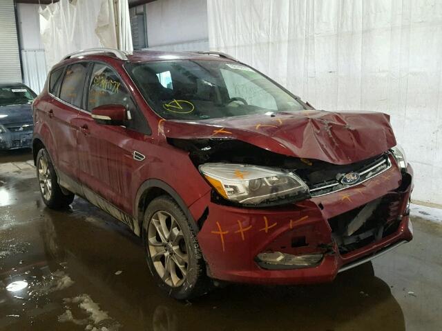 1FMCU9JX0EUA65847 - 2014 FORD ESCAPE TIT MAROON photo 1