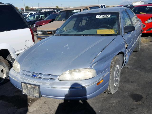 2G1WL52M7T1210319 - 1996 CHEVROLET LUMINA BLUE photo 2