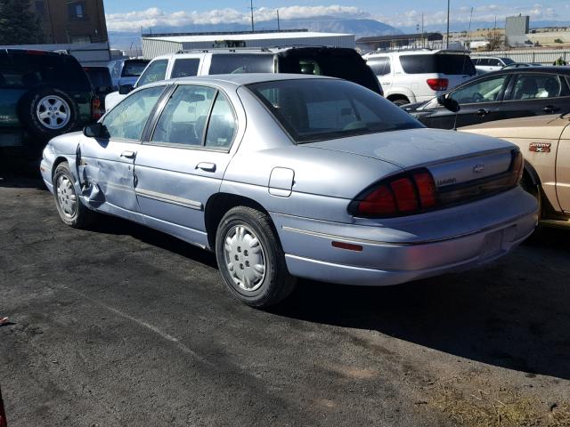 2G1WL52M7T1210319 - 1996 CHEVROLET LUMINA BLUE photo 3