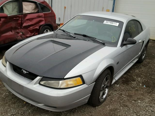 1FAFP4040XF169318 - 1999 FORD MUSTANG SILVER photo 2