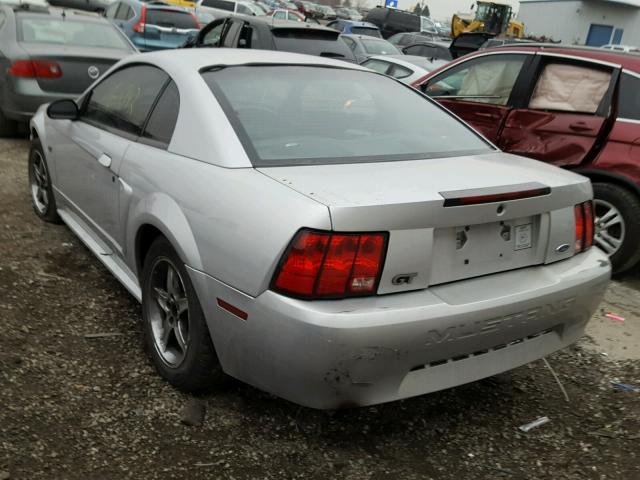 1FAFP4040XF169318 - 1999 FORD MUSTANG SILVER photo 3