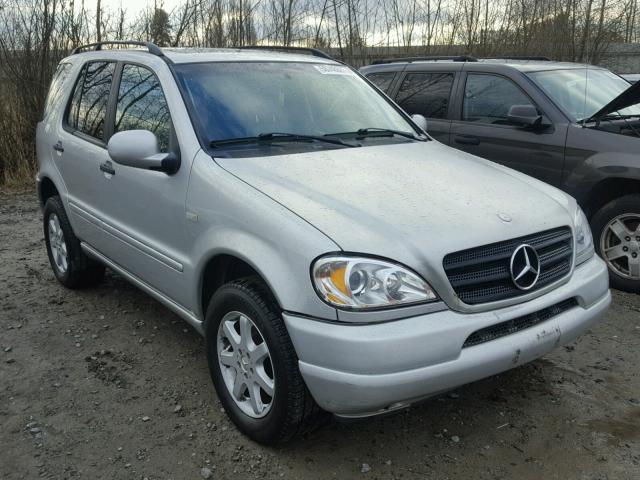 4JGAB72E8XA127630 - 1999 MERCEDES-BENZ ML 430 SILVER photo 1