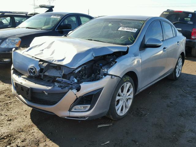 JM1BL1S56A1123974 - 2010 MAZDA 3 S GRAY photo 2