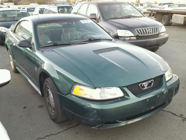 1FAFP4046YF124241 - 2000 FORD MUSTANG GREEN photo 1