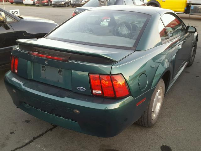 1FAFP4046YF124241 - 2000 FORD MUSTANG GREEN photo 4