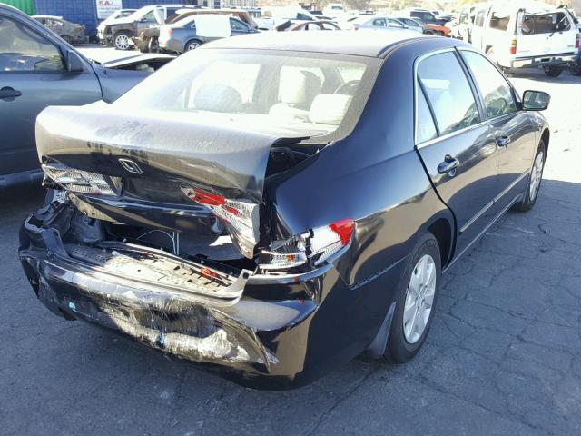 1HGCM56364A017760 - 2004 HONDA ACCORD LX BLACK photo 4