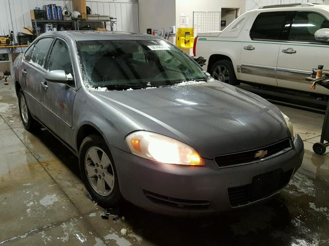 2G1WT58KX69212710 - 2006 CHEVROLET IMPALA LT GRAY photo 1