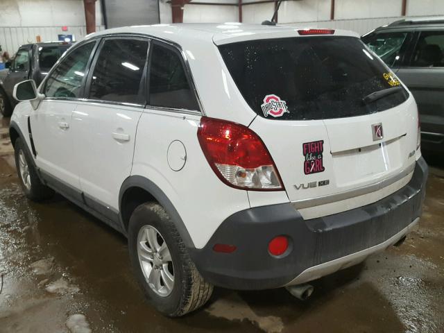 3GSDL43N18S500796 - 2008 SATURN VUE XE WHITE photo 3