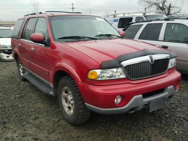 5LMFU28R62LJ02877 - 2002 LINCOLN NAVIGATOR RED photo 1