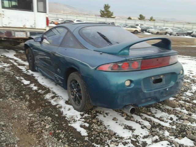 4A3AK44Y6XE121633 - 1999 MITSUBISHI ECLIPSE GS GREEN photo 3